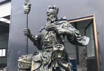 烟台高雅典雅的关公铜雕