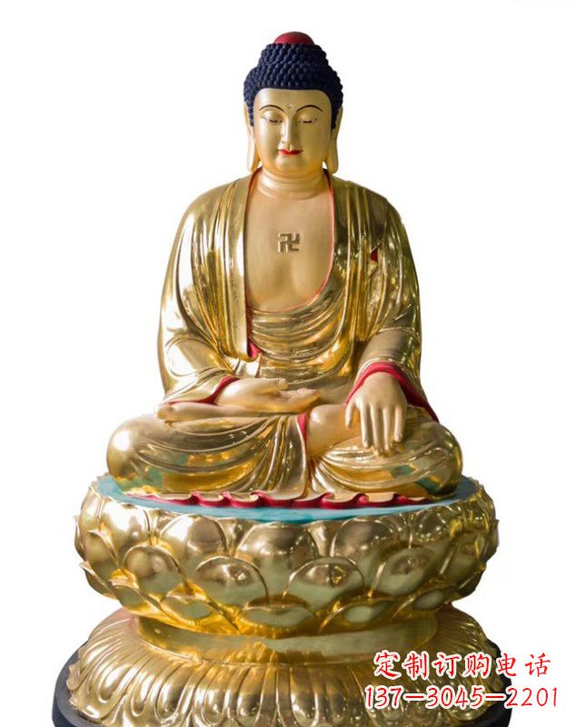 烟台如来佛雕塑,神圣古朴艺术精品
