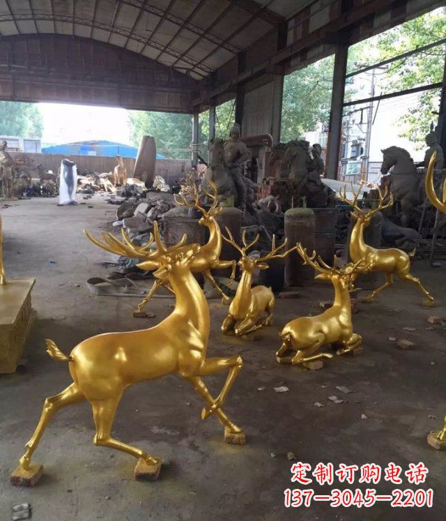 烟台风格多样的玻璃钢动物雕塑