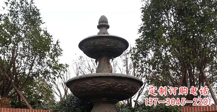 烟台喷泉铜雕