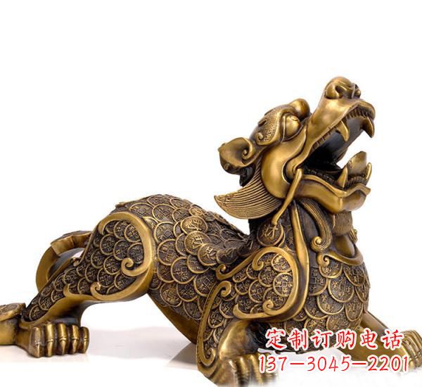 烟台貔貅神兽铜雕
