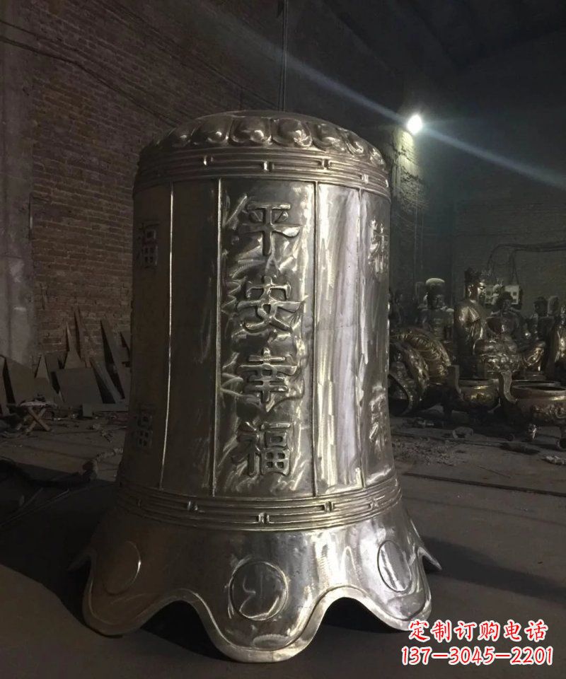 烟台卓越精湛,铜钟铸就平安幸福