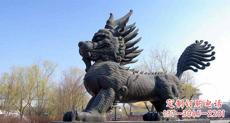 烟台麒麟园林雕塑定制,实现自己的精美艺术之旅