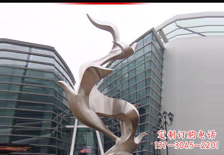 烟台不锈钢雄鹰雕塑,永久定制精美景观