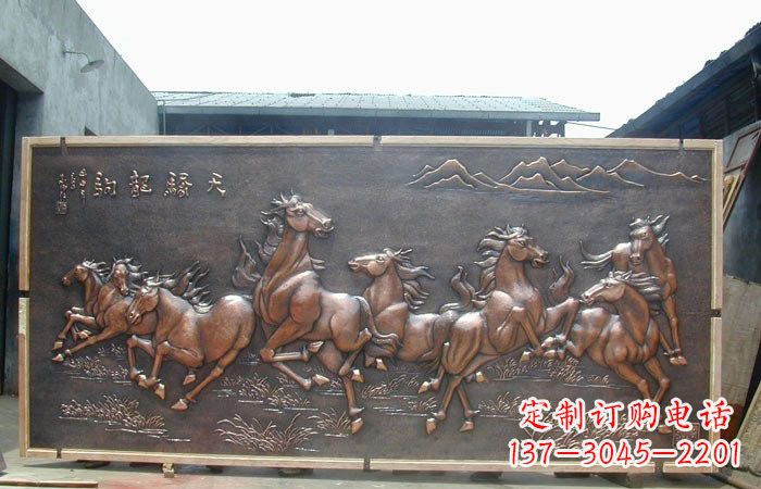 烟台中领雕塑:古典造型的精美马雕塑