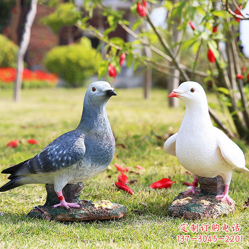 烟台秦皇岛和平鸽雕塑:表达和平与友谊的象征