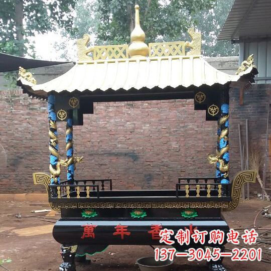 烟台琴书侣文铜香炉|传承文雅风韵