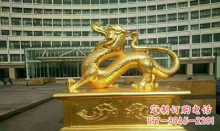 烟台青龙铜雕