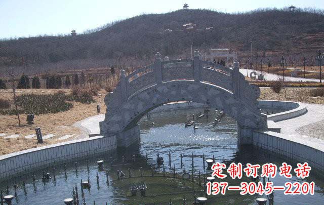 烟台青石拱桥石雕
