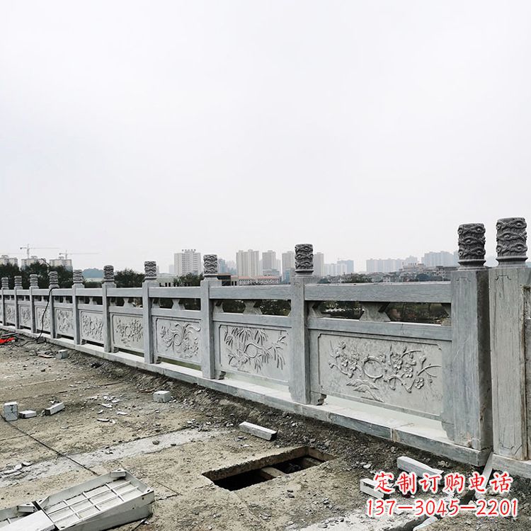 烟台青石户外石雕栏板引人入胜的艺术之美