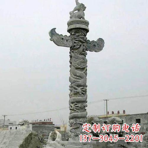 烟台青石华表雕塑,带您领略至高贵的艺术之美