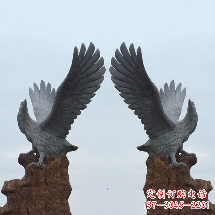 烟台青石老鹰,雕刻成永恒的珍贵艺术