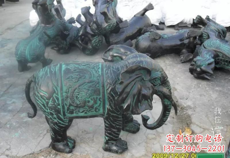 烟台青铜大象雕塑