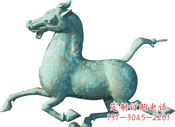 烟台青铜马踏飞燕雕塑