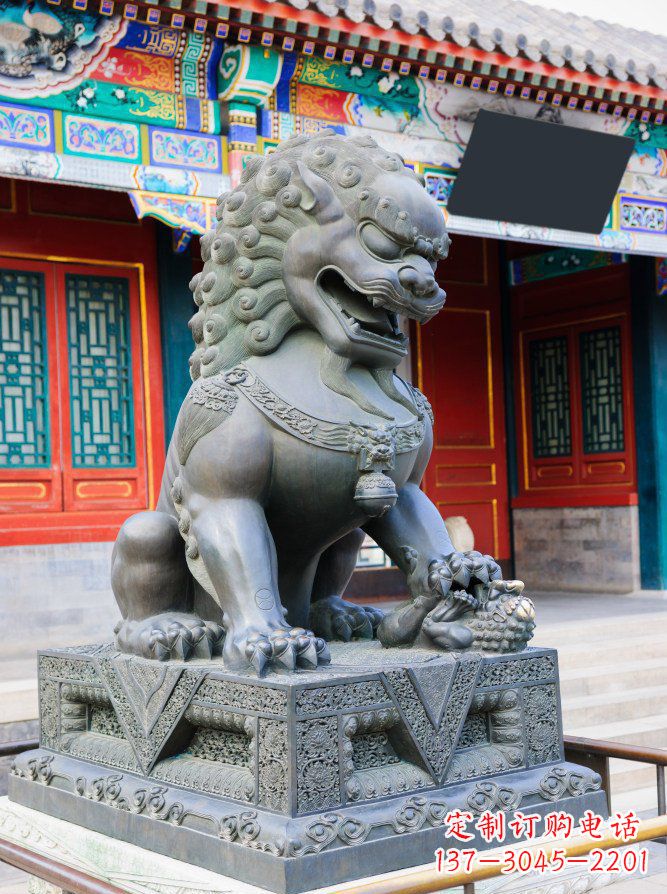 烟台青铜狮子北京狮雕塑