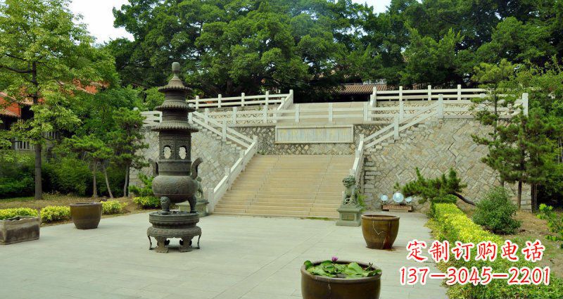 烟台青铜香炉雕塑 (2)
