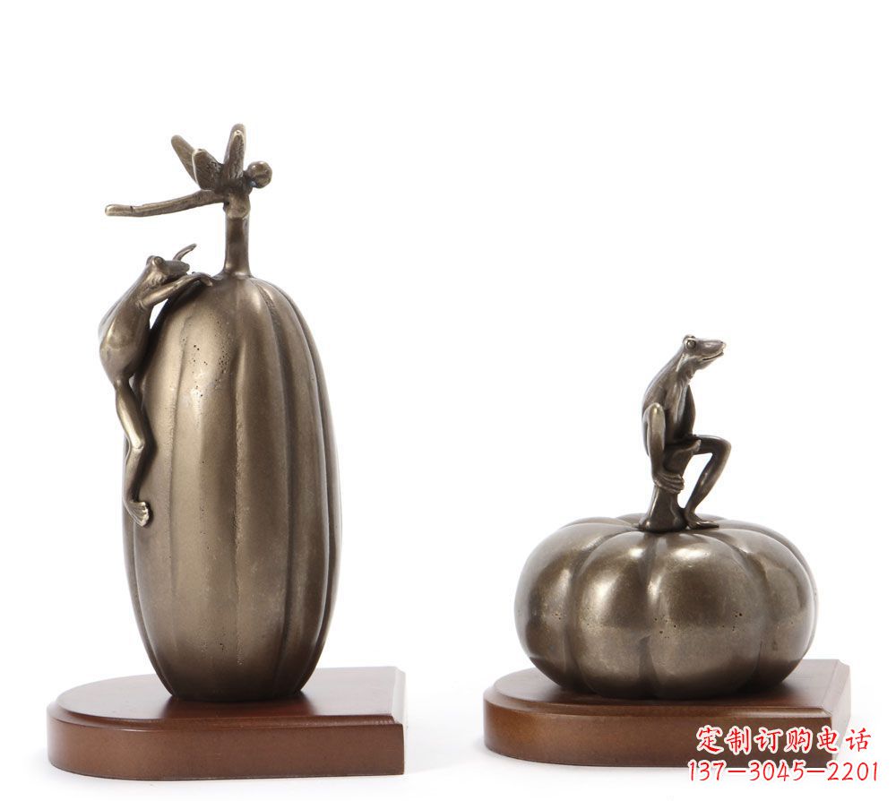 烟台艺术青蛙铜雕:真实逼真可爱