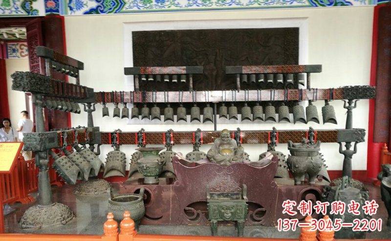 烟台编钟古典铜雕,灵魂之声传承