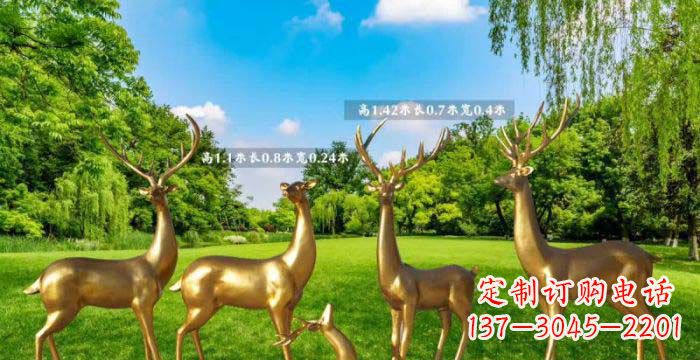烟台群雄逐鹿铜雕