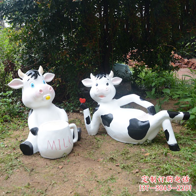 烟台生肖牛卡通雕塑 (4)