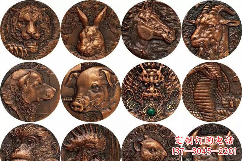 烟台品质卓越的生肖铜浮雕