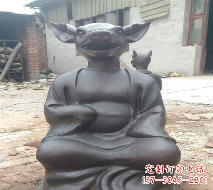 烟台中领雕塑生肖铜雕以十二生肖设计,用精美的…