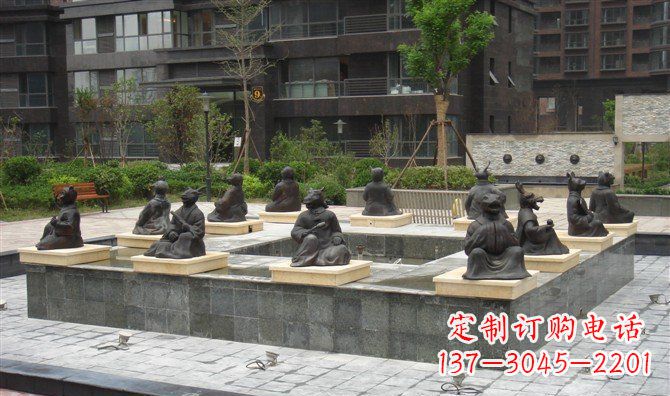 烟台中领雕塑:传承十二生肖文化的铜雕精品