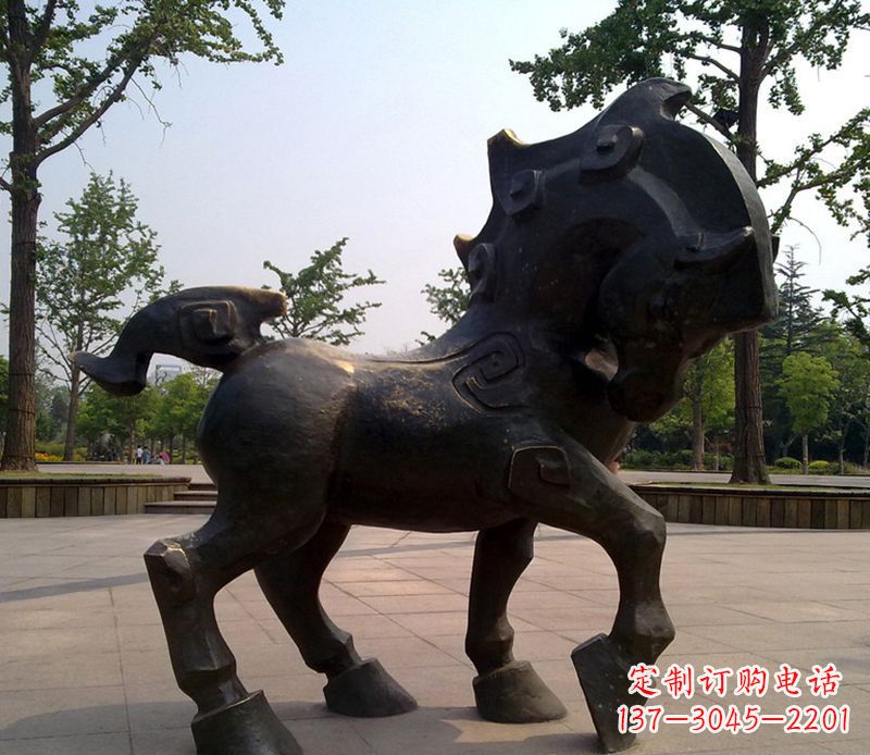烟台十二生肖铸铜雕塑