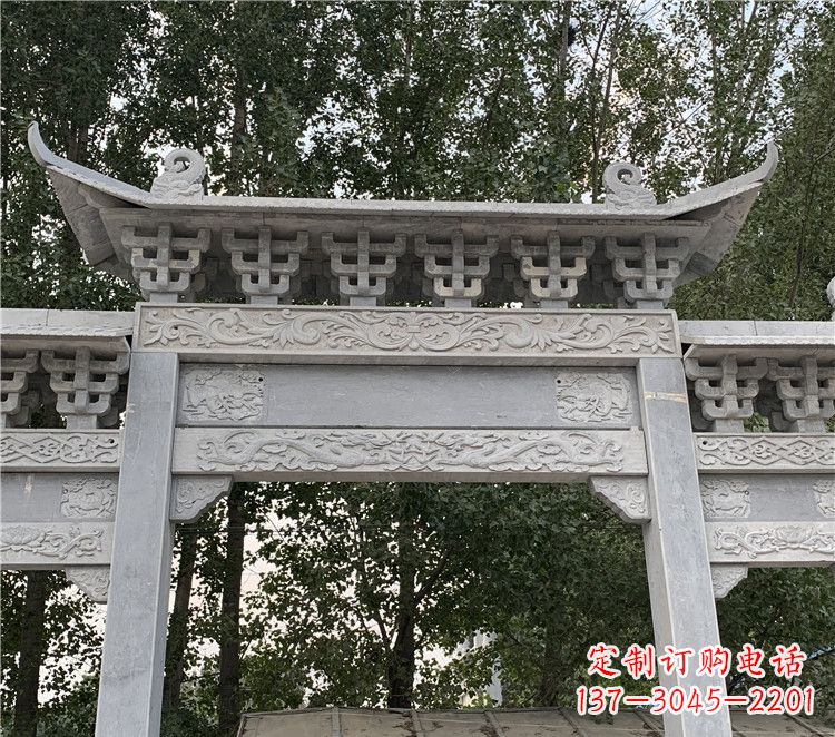 烟台中领雕塑是一家专业从事石雕牌坊雕塑定制的…