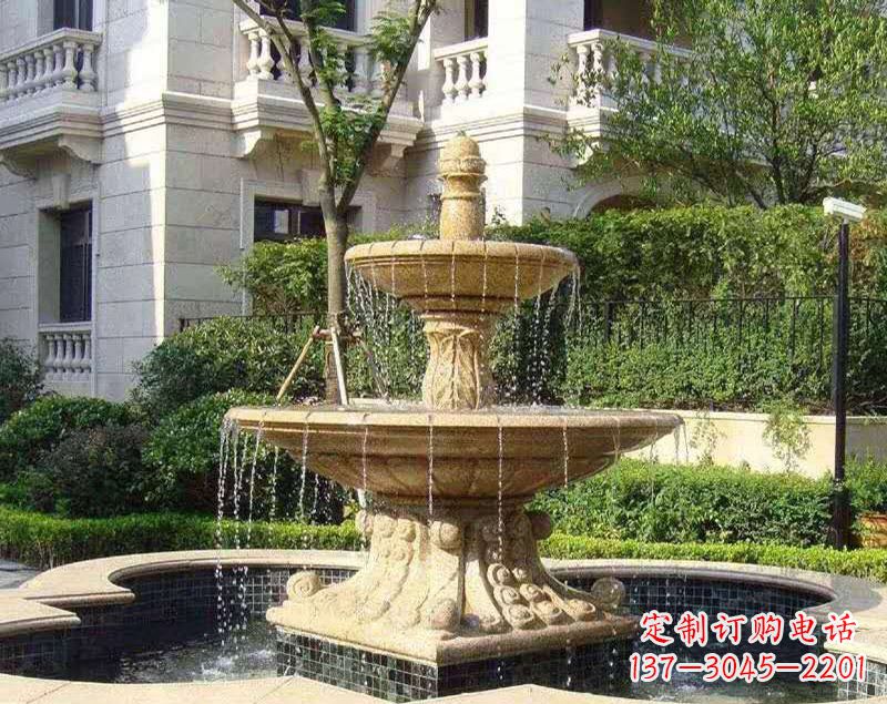 烟台石雕 喷泉
