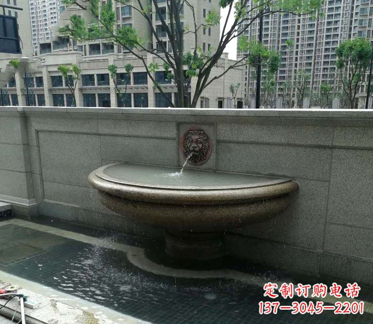 烟台精美高雅的喷泉雕塑