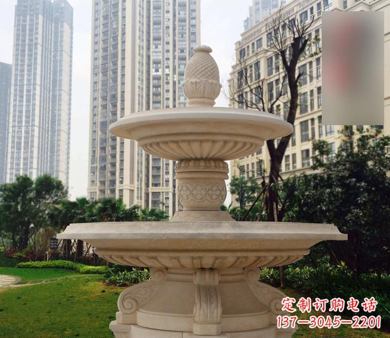 烟台专业定制石雕喷泉雕塑