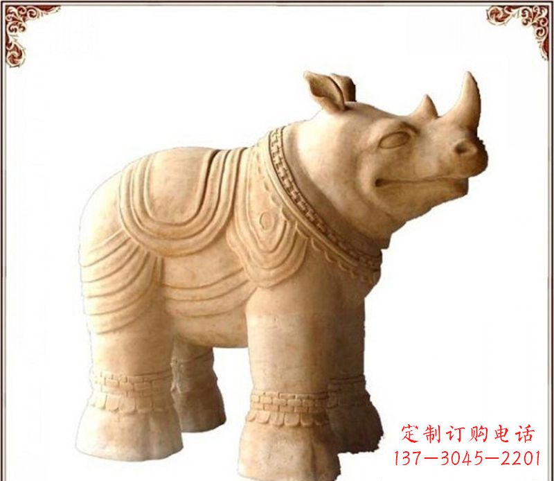 烟台中领雕塑:精致的水牛雕塑