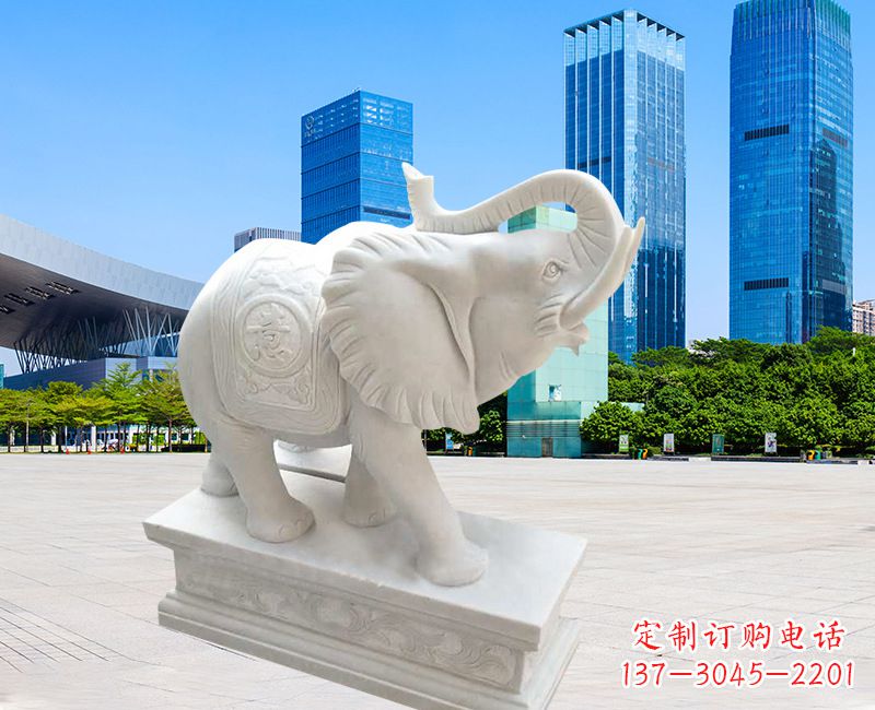 烟台高品质大象喷泉雕塑