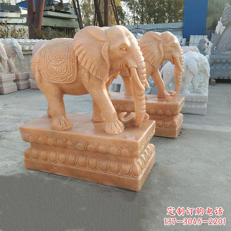烟台中领雕塑|大象雕塑出炉,触动您心灵的艺术精品