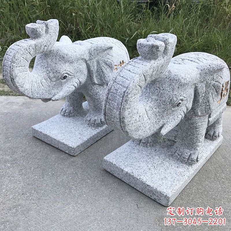 烟台石雕大象招财象