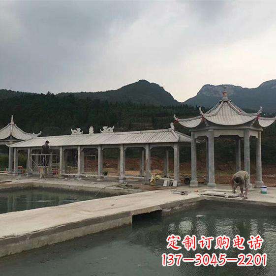 烟台多功能石雕长廊雕塑