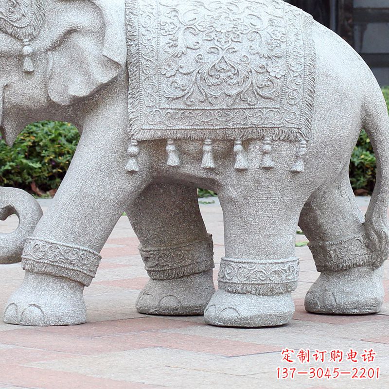 烟台大象雕塑——纪念珍贵的时光