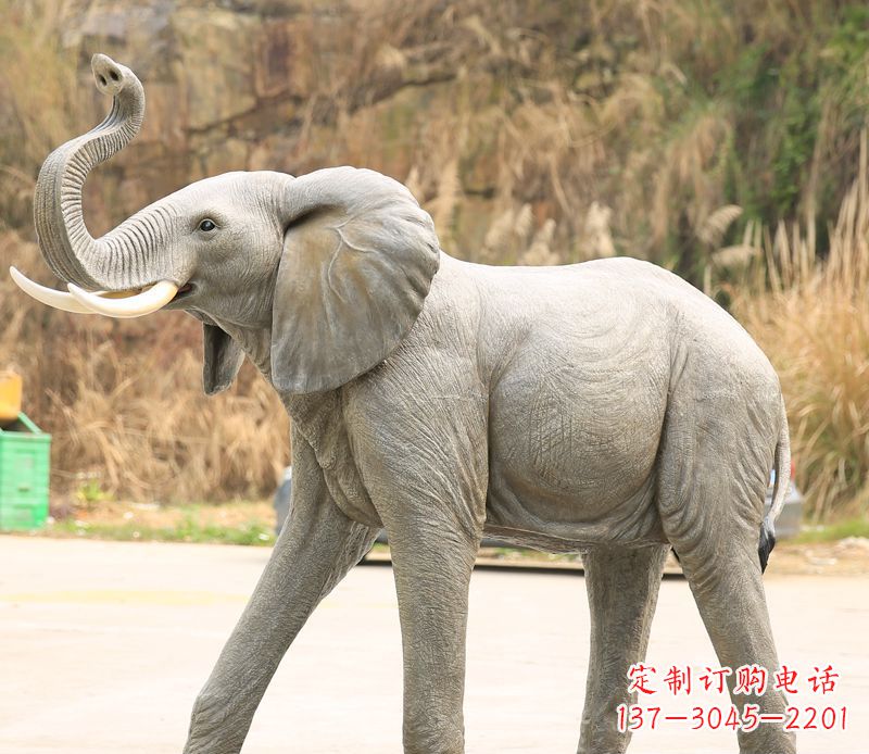 烟台中领雕塑大象雕塑特色定制