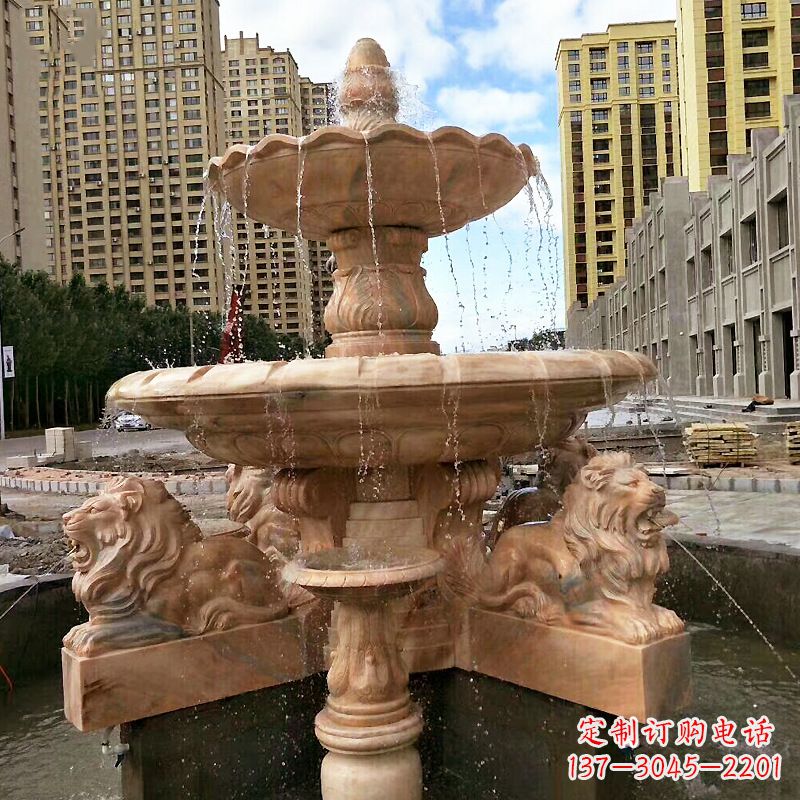 烟台中领雕塑|优质花岗岩风水球雕塑