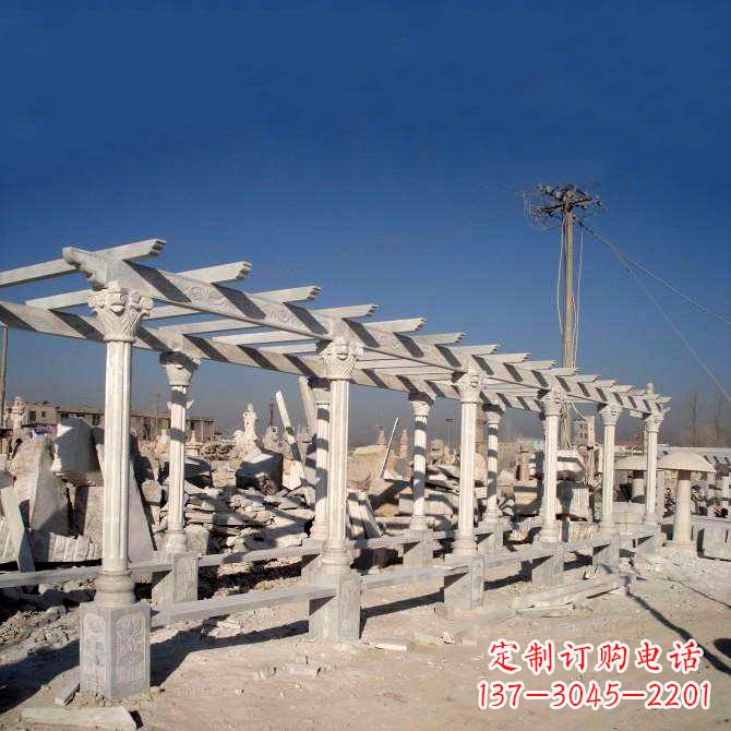 烟台中领雕塑:精美雕塑装点廊道