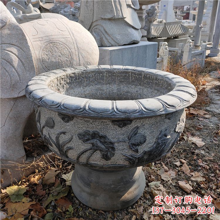 烟台花盆雕塑,独特灵动,立体造型精美