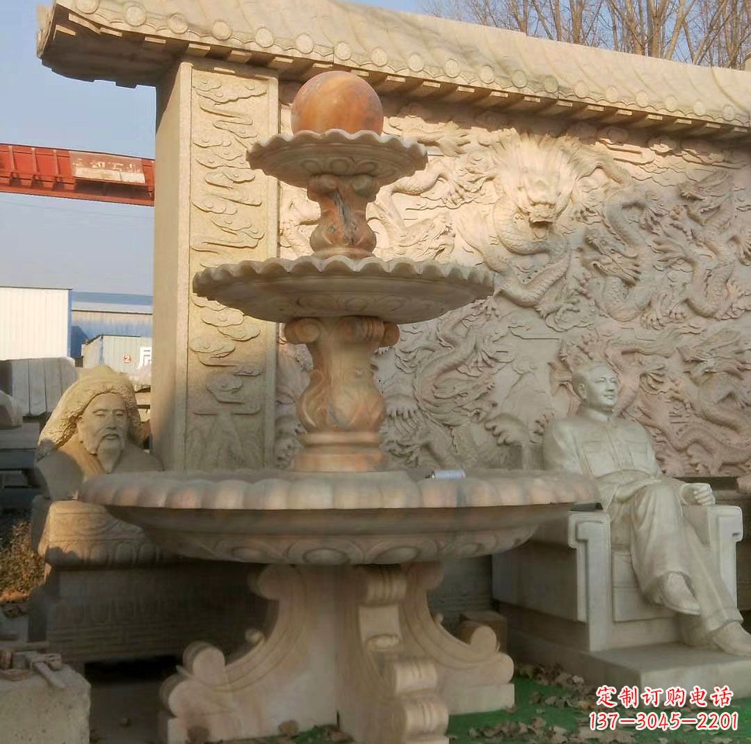 烟台石雕景观喷泉