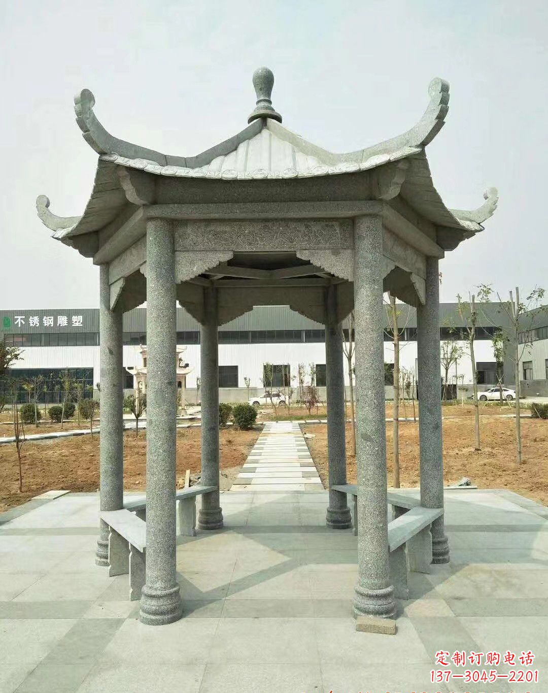 烟台石雕凉亭