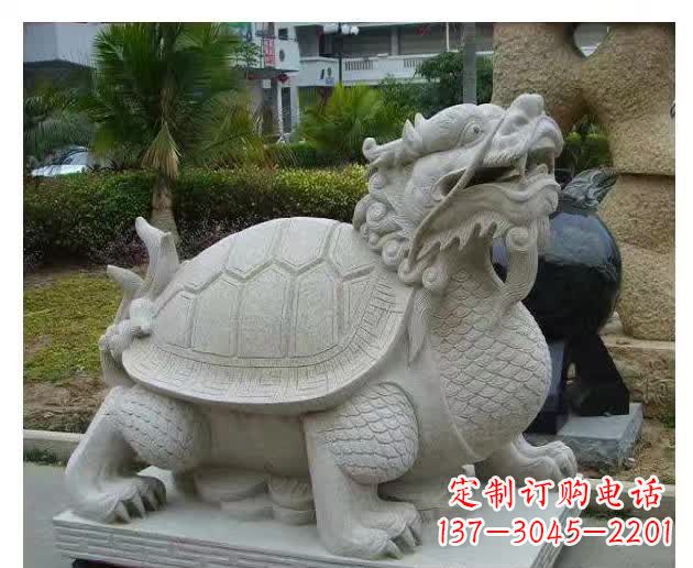 烟台石头雕刻的动物雕塑