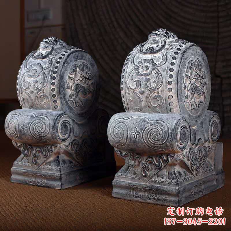 烟台典雅石雕门墩,让你的家园更完美