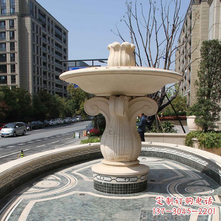 烟台流动的华丽,石雕欧式喷泉雕塑