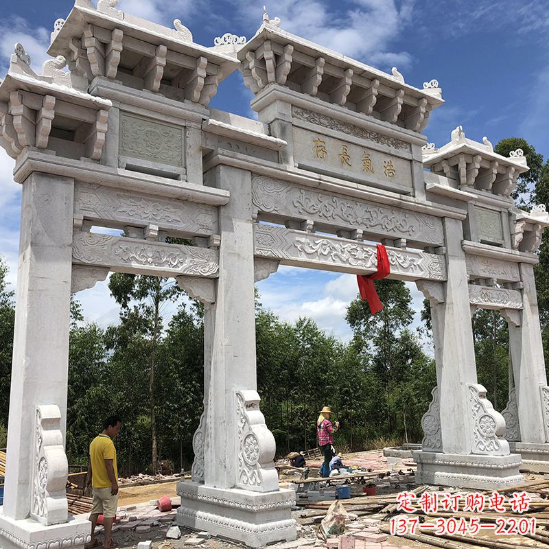 烟台石雕牌坊陵墓
