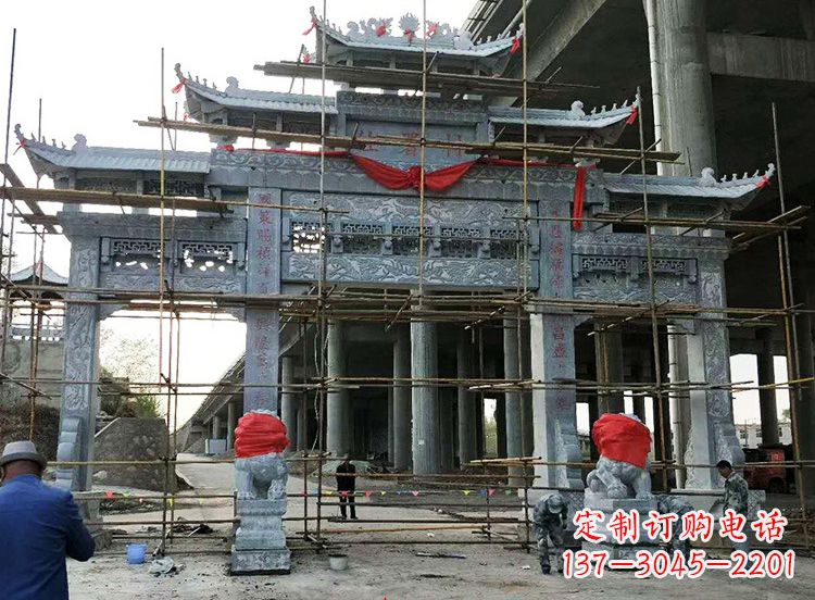 烟台石雕牌坊牌坊