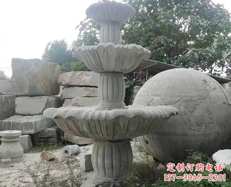 烟台中领雕塑喷泉雕塑是一款多功能雕塑,专为表…